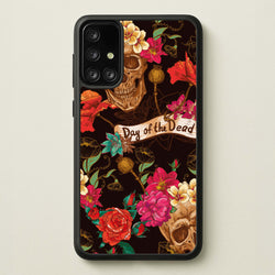 Day Of The Dead - Halloween  - Halloween Phone Case for Galaxy A71