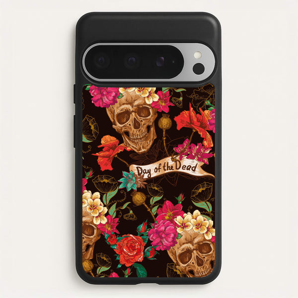 Day Of The Dead - Halloween  - Halloween Phone Case for Google Pixel 9 Pro XL