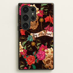 Day Of The Dead - Halloween  - Halloween Phone Case for Galaxy S25 Ultra