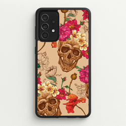 Calavera - Halloween  - Halloween Phone Case for Galaxy A52 / A52s