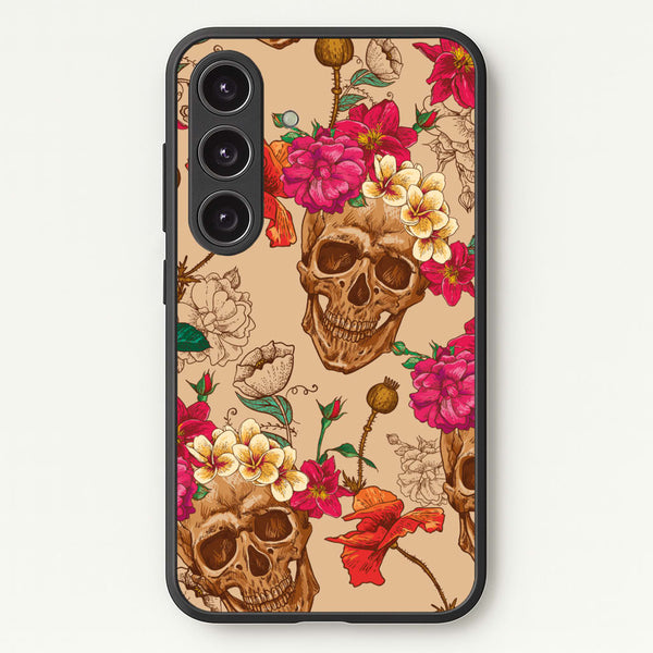 Calavera - Halloween  - Halloween Phone Case for Galaxy S24FE