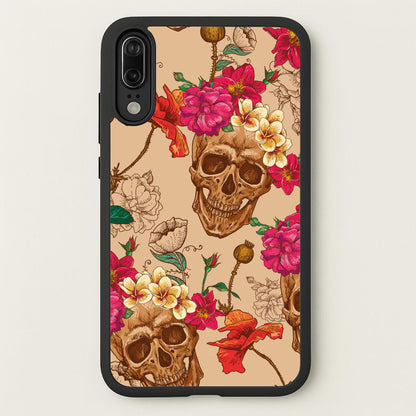 Calavera - Halloween  - Halloween Phone Case for Huawei P20