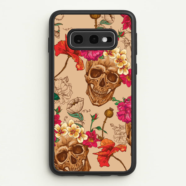 Calavera - Halloween  - Halloween Phone Case for Galaxy S10e
