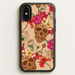 Calavera - Halloween  - Halloween Phone Case for iPhone X / XS