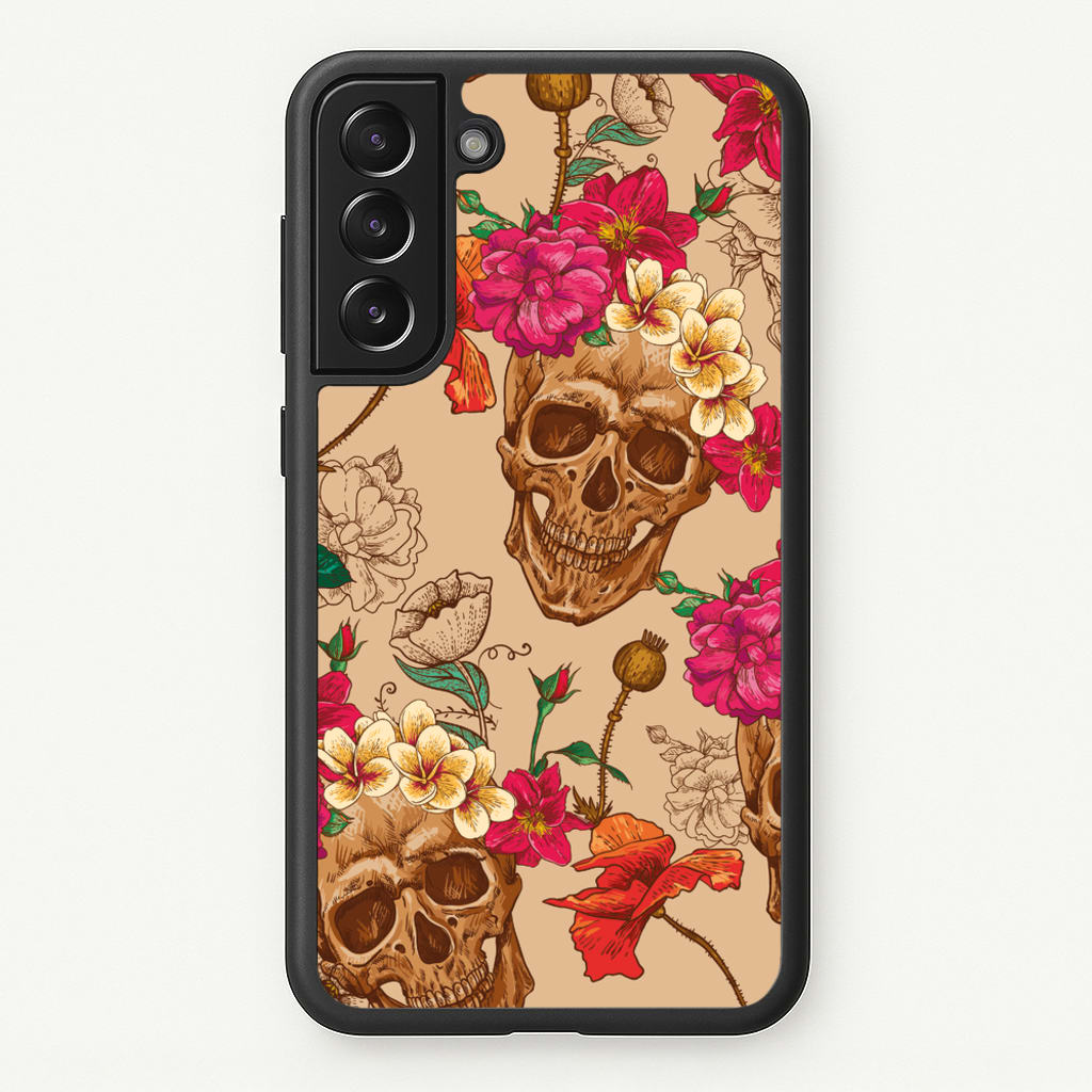 Calavera - Halloween  - Halloween Phone Case for Galaxy S22