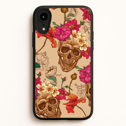 Calavera - Halloween  - Halloween Phone Case for iPhone XR