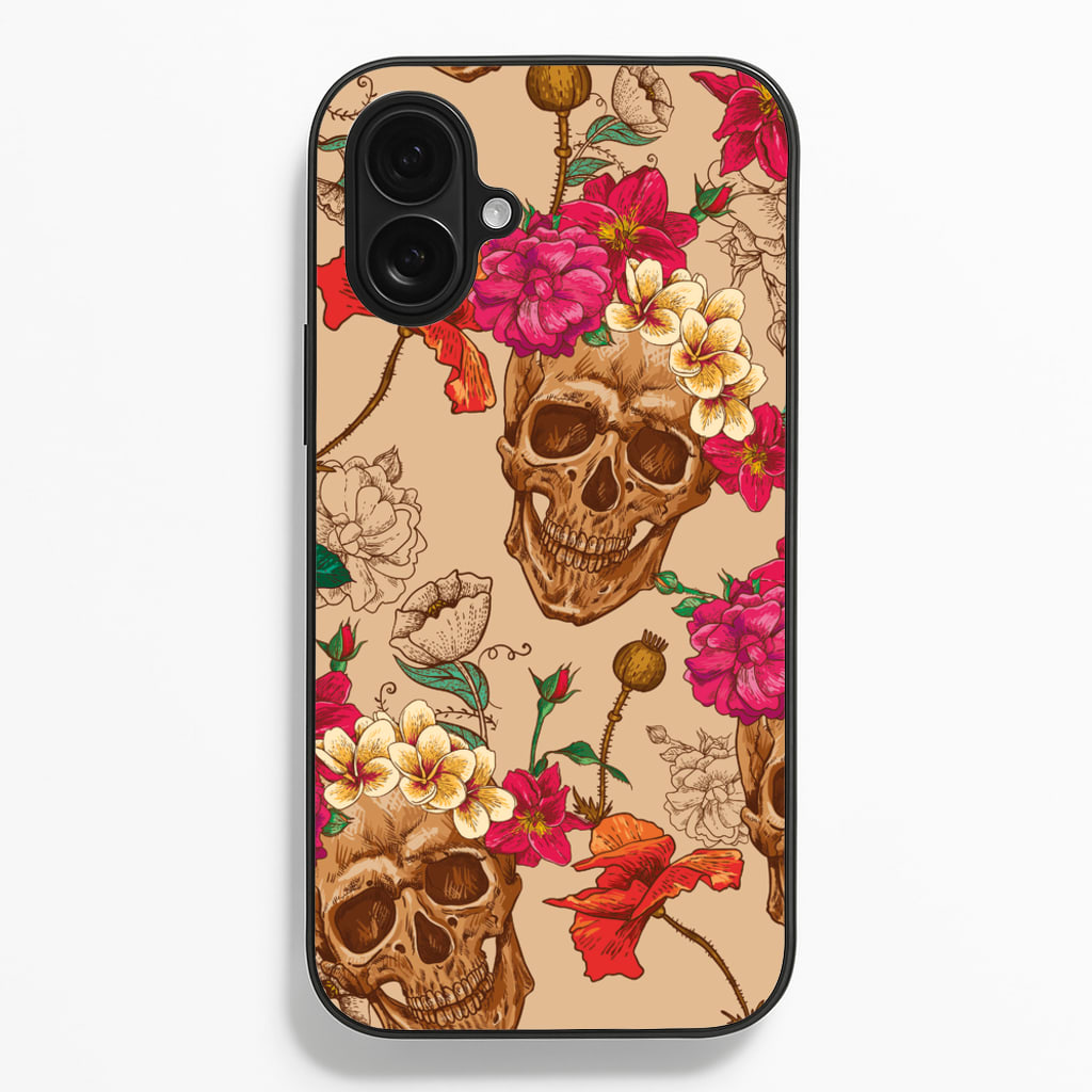 Calavera - Halloween  - Halloween Phone Case for iPhone 16 Plus