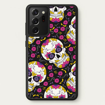 Calavera Pattern - Halloween  - Halloween Phone Case for Galaxy Note 20 Ultra