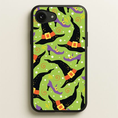 Witch's Attire Pattern - Halloween  - Halloween Phone Case for iPhone 16e