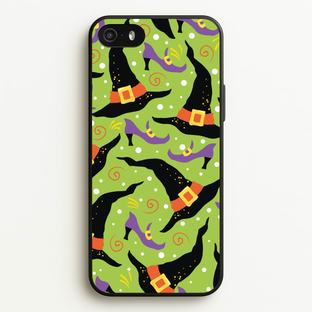 Witch's Attire Pattern - Halloween  - Halloween Phone Case for iPhone 5 / 5s / SE 2016