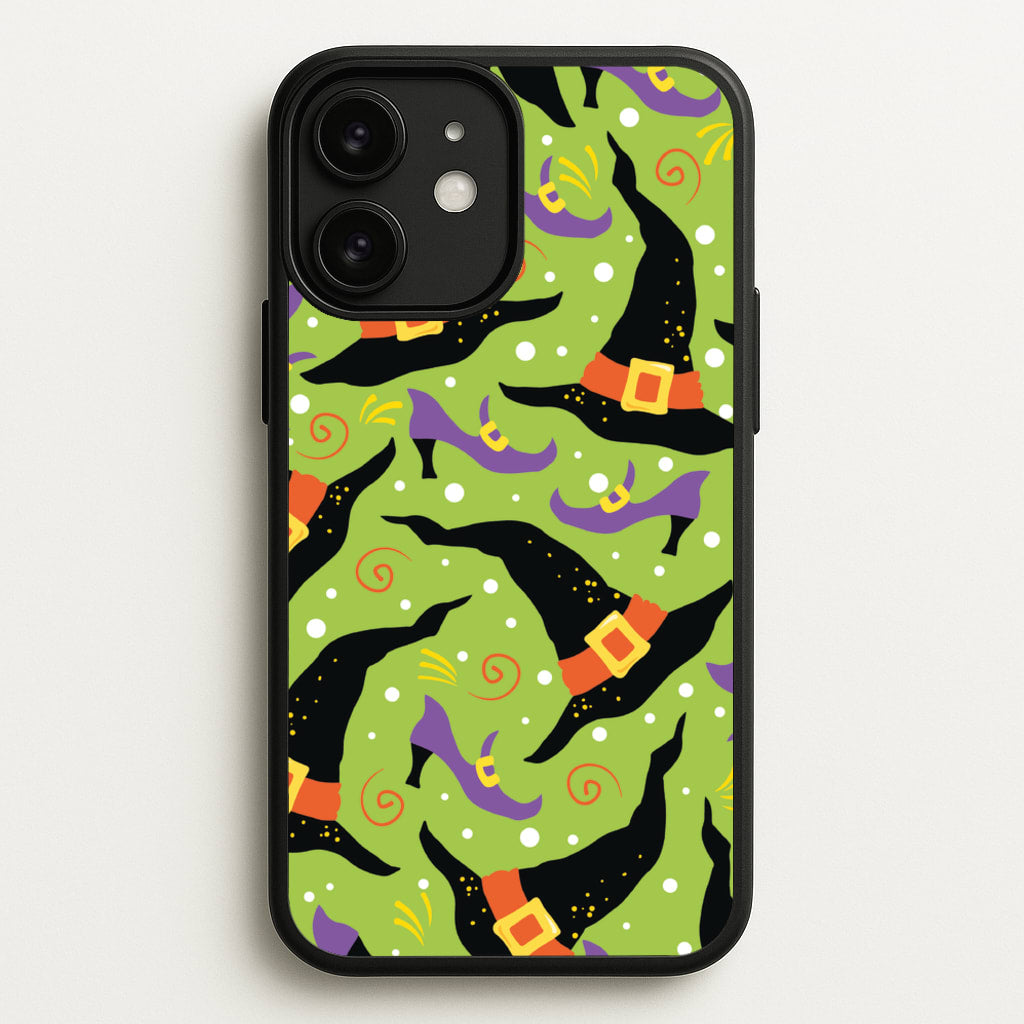 Witch's Attire Pattern - Halloween  - Halloween Phone Case for iPhone 11