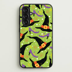Witch's Attire Pattern - Halloween  - Halloween Phone Case for Galaxy A16