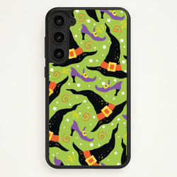 Witch's Attire Pattern - Halloween  - Halloween Phone Case for Galaxy S23 Plus