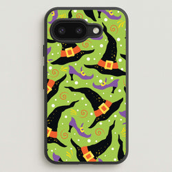 Witch's Attire Pattern - Halloween  - Halloween Phone Case for Google Pixel 9a