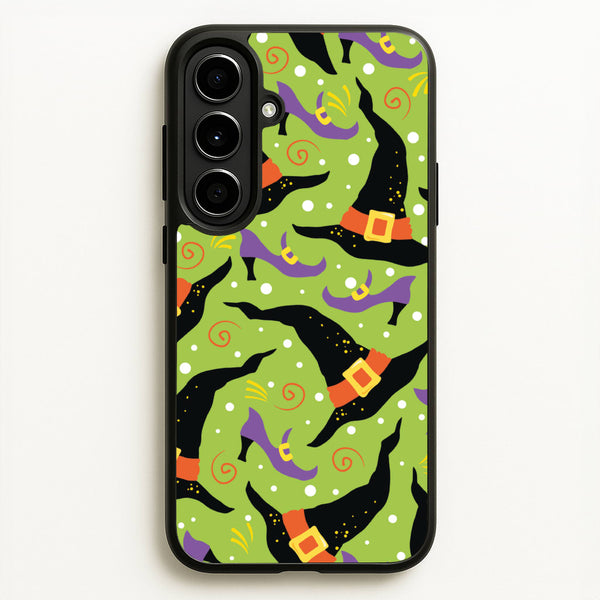 Witch's Attire Pattern - Halloween  - Halloween Phone Case for Galaxy A56