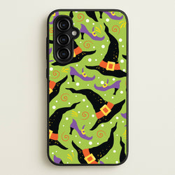 Witch's Attire Pattern - Halloween  - Halloween Phone Case for Galaxy A54