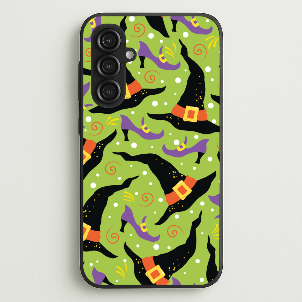 Witch's Attire Pattern - Halloween  - Halloween Phone Case for Galaxy S23FE
