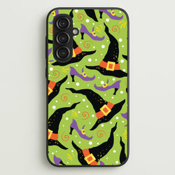 Witch's Attire Pattern - Halloween  - Halloween Phone Case for Galaxy S23FE