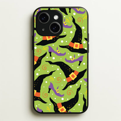 Witch's Attire Pattern - Halloween  - Halloween Phone Case for iPhone 14 Plus