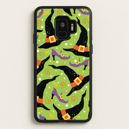Witch's Attire Pattern - Halloween  - Halloween Phone Case for Galaxy S9
