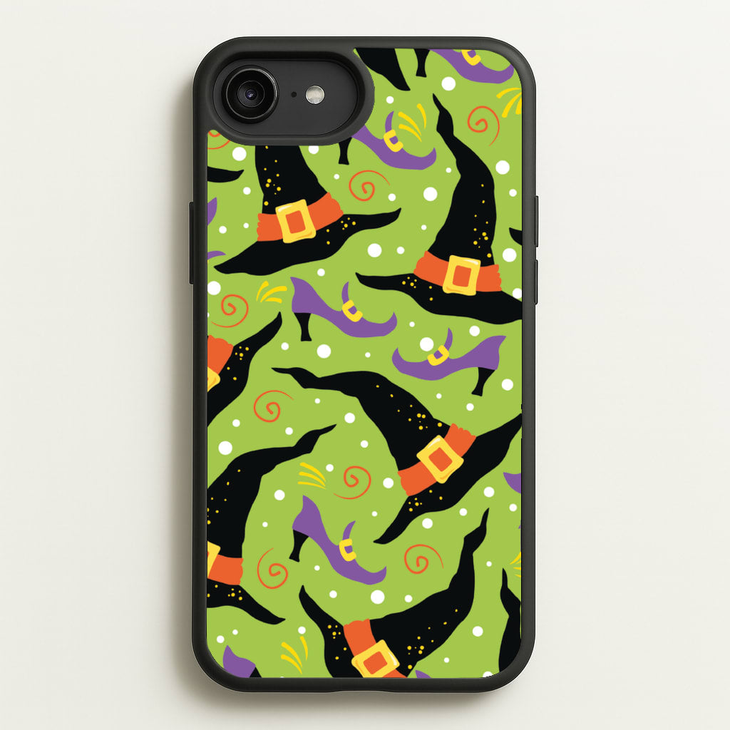 Witch's Attire Pattern - Halloween  - Halloween Phone Case for iPhone 6 Plus / 7 Plus / 8 Plus