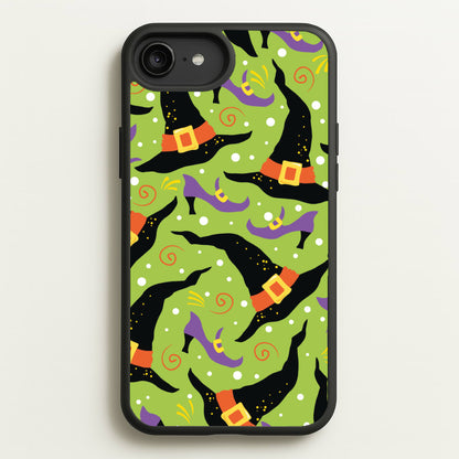 Witch's Attire Pattern - Halloween  - Halloween Phone Case for iPhone 6 Plus / 7 Plus / 8 Plus