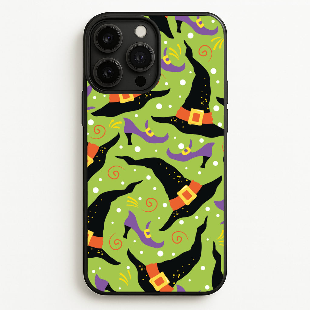 Witch's Attire Pattern - Halloween  - Halloween Phone Case for iPhone 13 Pro Max