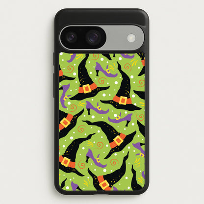 Witch's Attire Pattern - Halloween  - Halloween Phone Case for Google Pixel 9 / 9 Pro