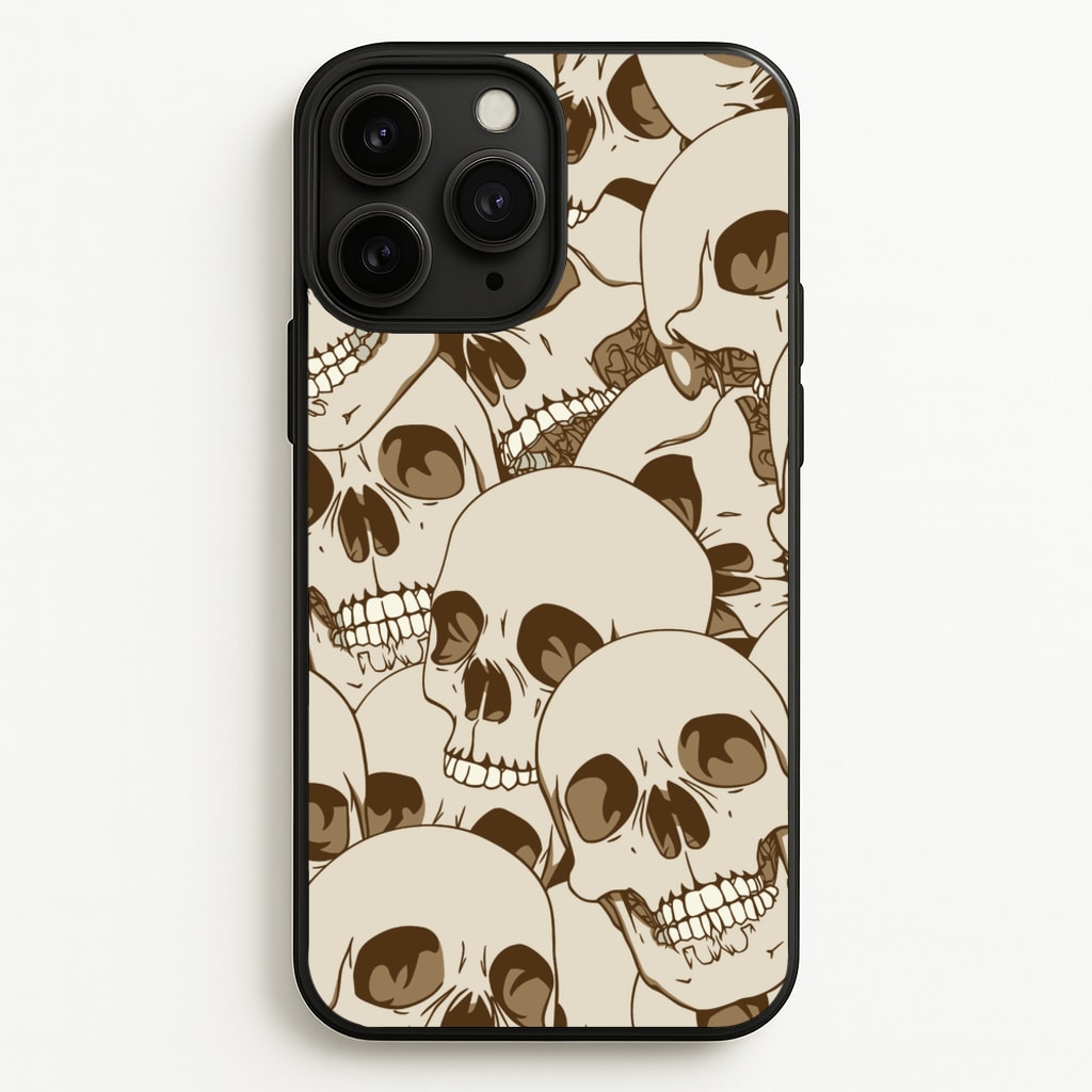 Skull Pattern - Halloween  - Halloween Phone Case for iPhone 11 Pro