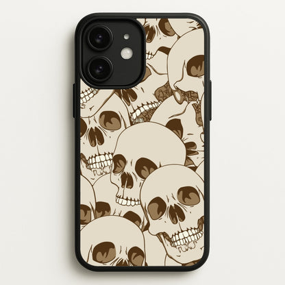 Skull Pattern - Halloween  - Halloween Phone Case for iPhone 11