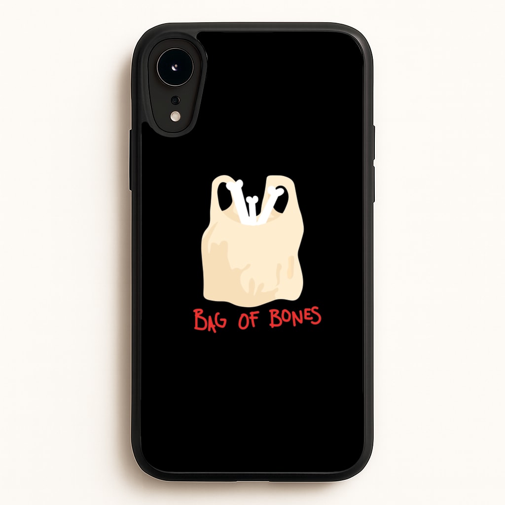 Bag Of Bones - Halloween  - Halloween Phone Case for iPhone XR