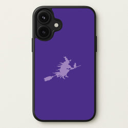 Witch And Cat - Halloween Phone Case for iPhone 17
