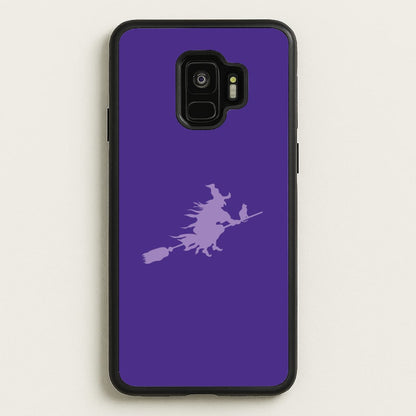 Witch And Cat - Halloween  - Halloween Phone Case for Galaxy S9