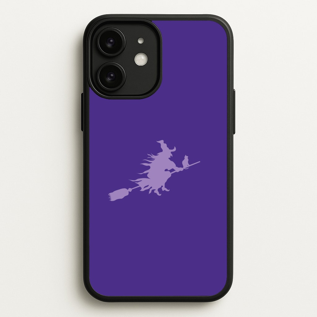 Witch And Cat - Halloween  - Halloween Phone Case for iPhone 11
