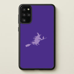Witch And Cat - Halloween  - Halloween Phone Case for Galaxy S20 Plus