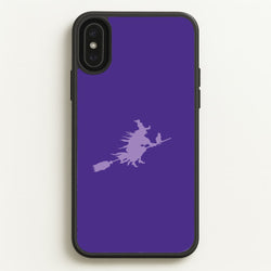 Witch And Cat - Halloween  - Halloween Phone Case for iPhone XS Max