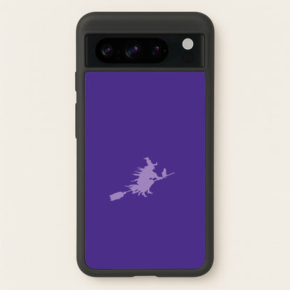 Witch And Cat - Halloween  - Halloween Phone Case for Google Pixel 8 Pro