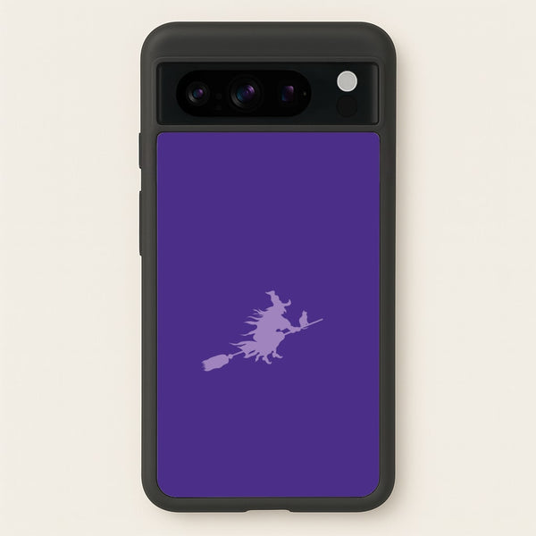 Witch And Cat - Halloween  - Halloween Phone Case for Google Pixel 8 Pro
