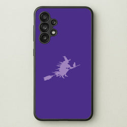 Witch And Cat - Halloween  - Halloween Phone Case for Galaxy A13