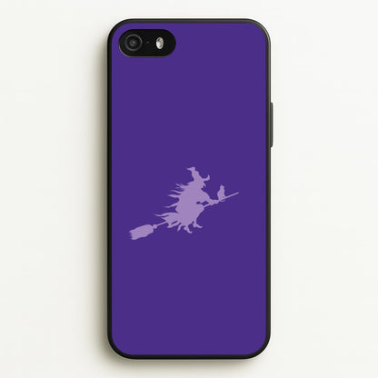 Witch And Cat - Halloween  - Halloween Phone Case for iPhone 5 / 5s / SE 2016