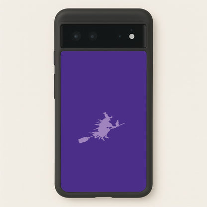 Witch And Cat - Halloween  - Halloween Phone Case for Google Pixel 6