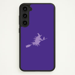 Witch And Cat - Halloween  - Halloween Phone Case for Galaxy S23