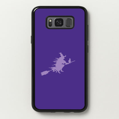 Witch And Cat - Halloween  - Halloween Phone Case for Galaxy S8 Plus