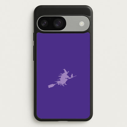 Witch And Cat - Halloween  - Halloween Phone Case for Google Pixel 9 / 9 Pro