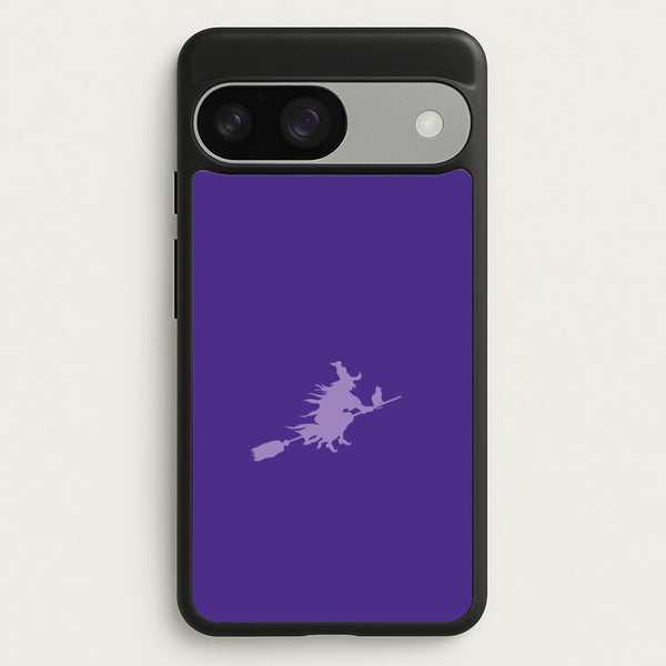 Witch And Cat - Halloween  - Halloween Phone Case for Google Pixel 9 / 9 Pro