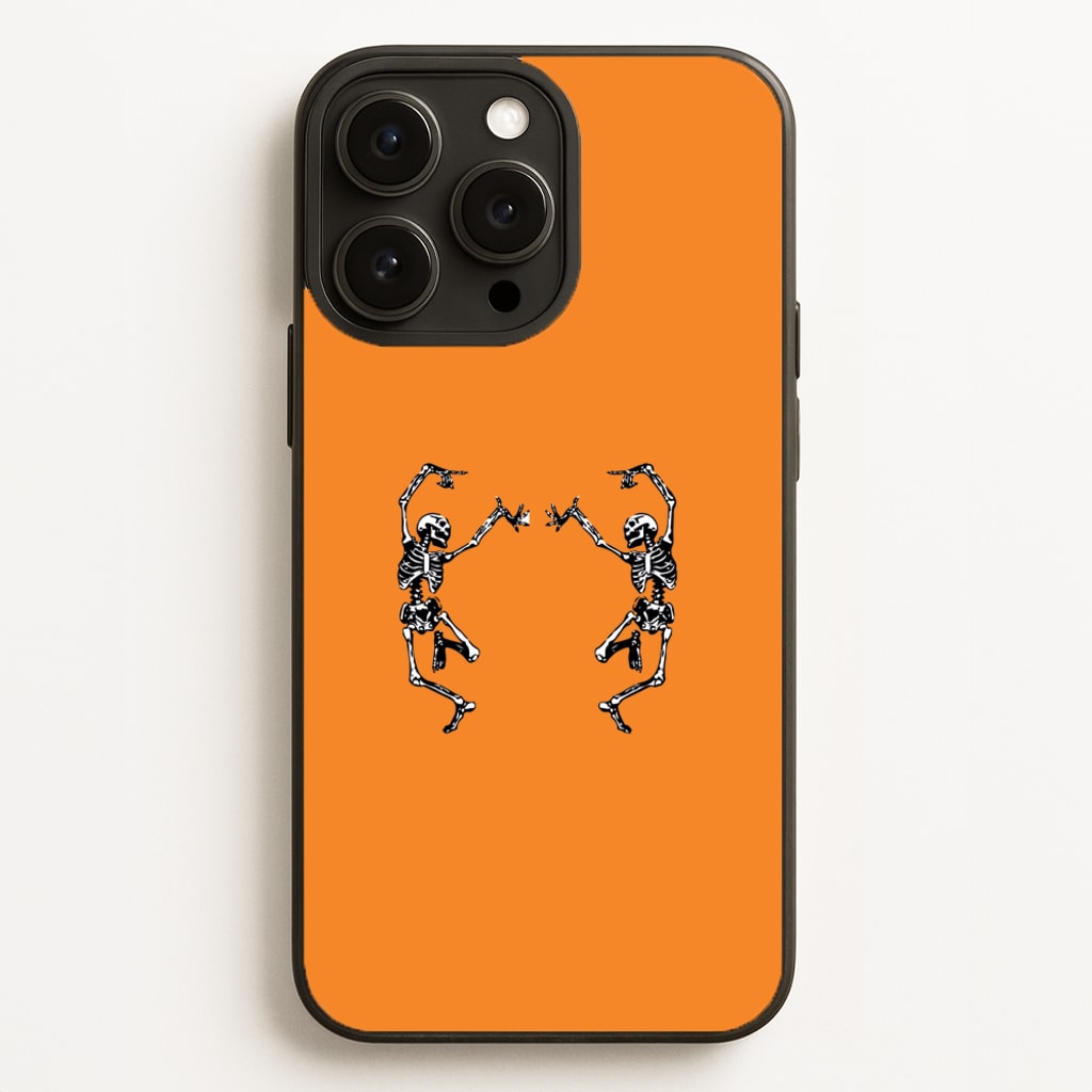 Dancing Skeletons - Halloween  - Halloween Phone Case for iPhone 16 Pro Max