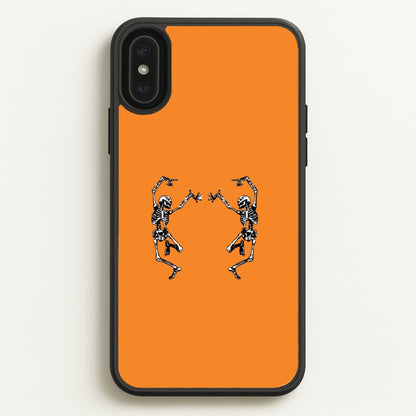 Dancing Skeletons - Halloween  - Halloween Phone Case for iPhone XS Max