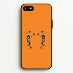 Dancing Skeletons - Halloween  - Halloween Phone Case for iPhone 5 / 5s / SE 2016