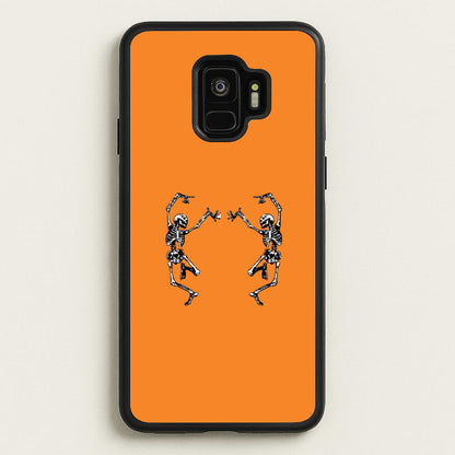 Dancing Skeletons - Halloween  - Halloween Phone Case for Galaxy S9