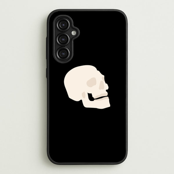 Skull Outline - Halloween  - Halloween Phone Case for Galaxy A14
